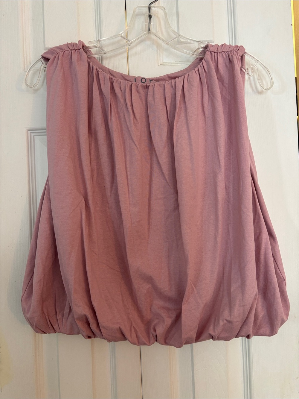 Bubble hem tank